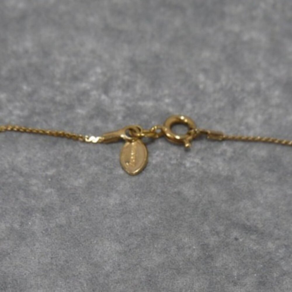 Vintage AVON gold tone delicate necklace chain 16" long - Picture 3 of 4